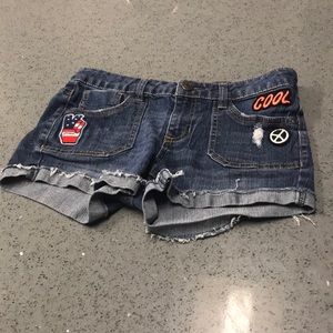 Jean shorts